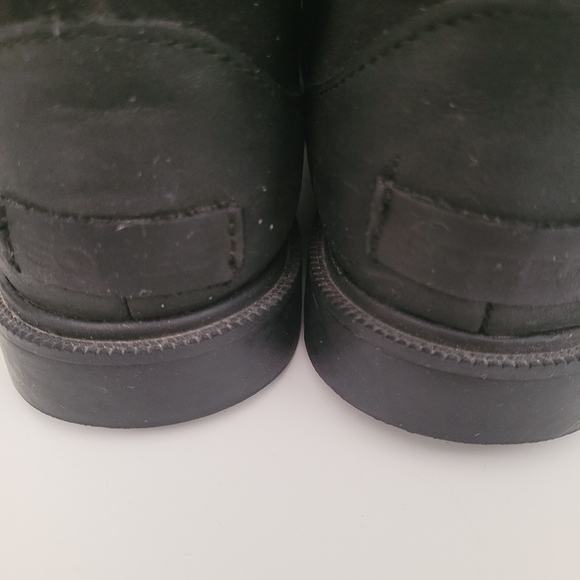 SOREL Ainsley Hiking Boot Black 9.5 Waterproof  Leather Grunge Combat Outdoor - Picture 5 of 12